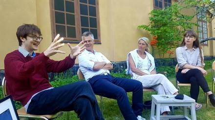Ungt Perspektiv Galleri Duerr Lotte Johansson samtalar med Hugo Ticciati Creative Director Festival O/Modernt fotograf Paul Quant Lilla Akademin