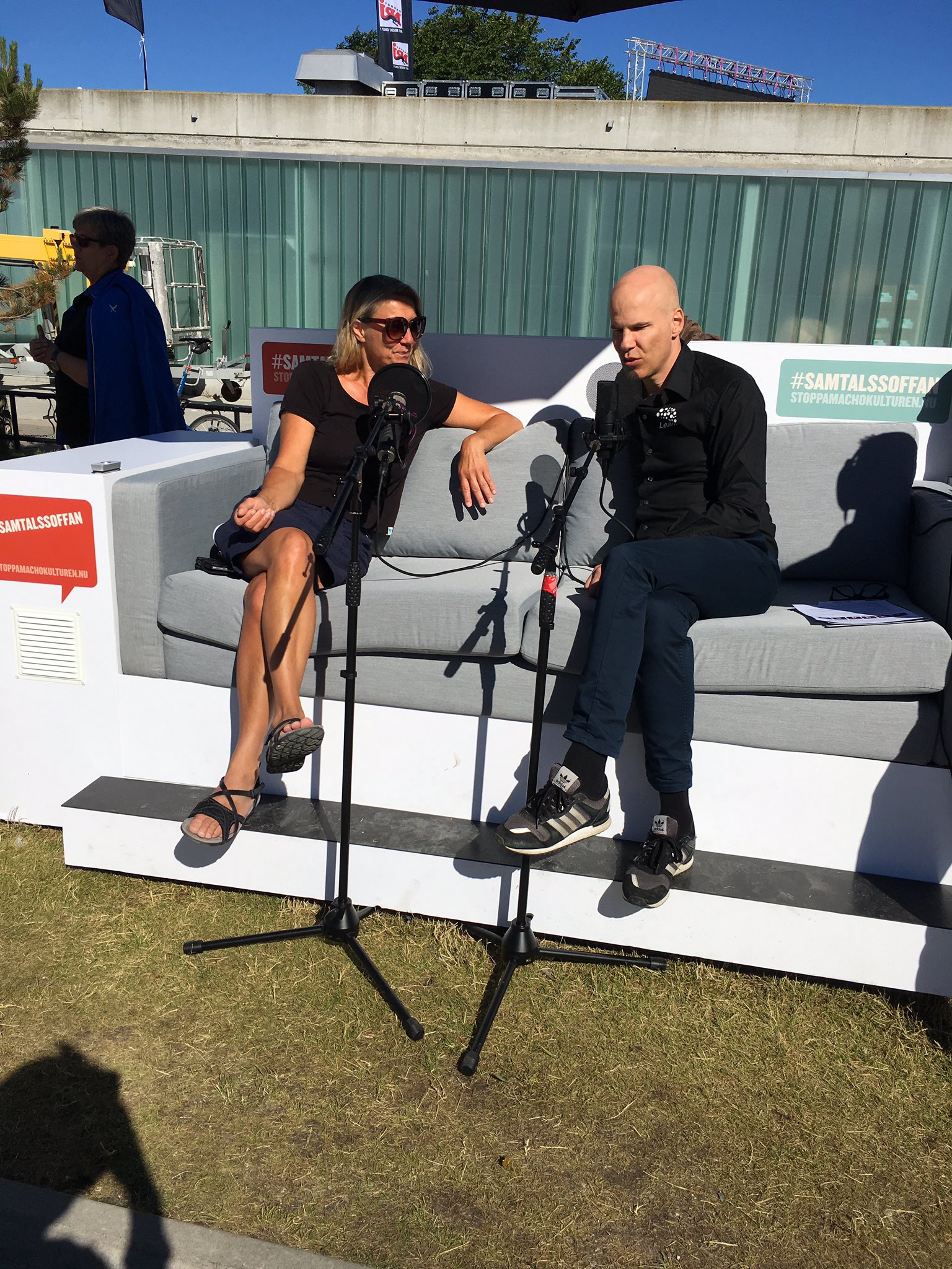 Samtals Coachomaten med Learnox i Samtalssoffan Almedalsveckan 2017 Almedalen